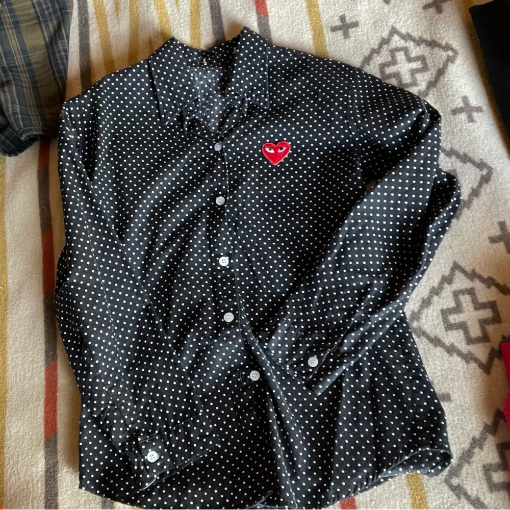 Comme Des Garçons xs button up